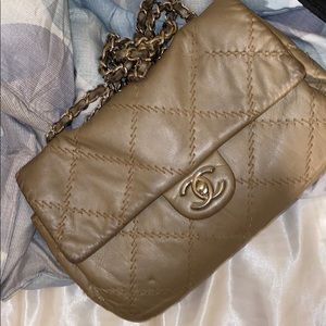 Chanel quilted flap bag